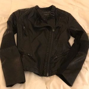 BLANK NYC faux leather jacket